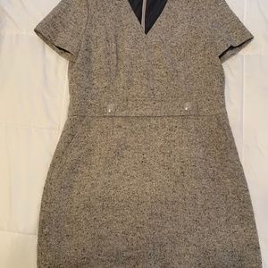 Tory Burch  Tweed Short Sleeves Dress